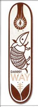 Alien Workshop Way Harmadillo deck in the DNA Distribution 2002