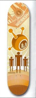 Alien Workshop Colonize deck in the DNA Distribution 2002