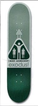 Alien Workshop Exodus deck in the DNA Distribution 2002