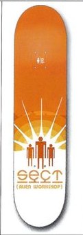 Alien Workshop Into the Light (MD) deck in the DNA Distribution 2002