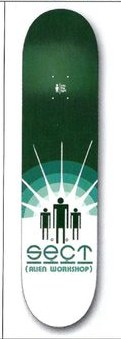 Alien Workshop Into the Light (LG) deck in the DNA Distribution 2002