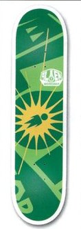 Alien Workshop OG Crop deck in the DNA Distribution 2002