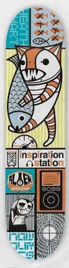 Alien Workshop Kirchart Daydream deck in the DNA Distribution 2004 Holiday Update