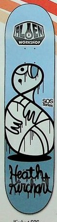 Alien Workshop Kirchart SOS deck in the DNA Distribution 2004 Fall