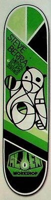 Alien Workshop Berra Mental Eclipse Subseries deck in the DNA Distribution 2004 Fall