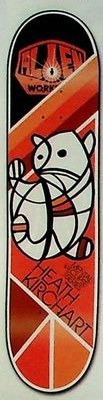 Alien Workshop Kirchart Mental Eclipse Subseries deck in the DNA Distribution 2004 Fall