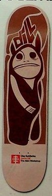 Alien Workshop Dill Clay Subseries deck in the DNA Distribution 2004 Fall