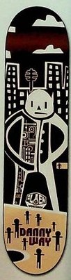 Alien Workshop Way Robot deck in the DNA Distribution 2004 Fall