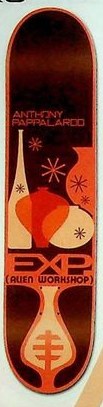 Alien Workshop Pappalardo Danish deck in the DNA Distribution 2004 Fall