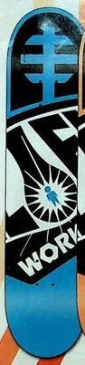 Alien Workshop OG Logo Deck (Blue) deck in the DNA Distribution 2004 Fall