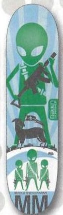 Alien Workshop Revelation 6 deck in the DNA Distribution Catalog 2000 Spring