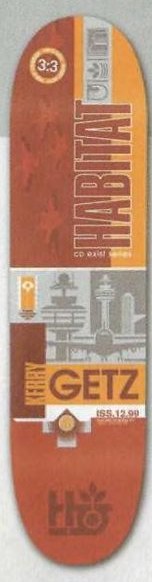 Habitat Getz Co Exist deck in the DNA Distribution Catalog 2000 Spring