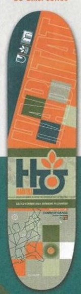 Habitat Co Exist Logo deck in the DNA Distribution Catalog 2000 Spring