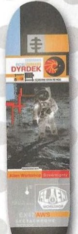 Alien Workshop Dyrdek Sectachrome deck in the DNA Distribution Catalog 2000 Spring