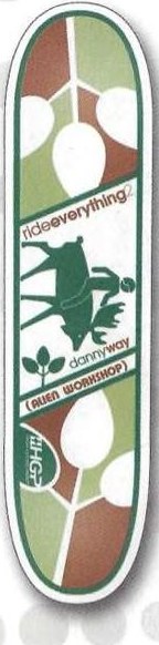 Alien Workshop Way Ride Everything 2 deck in the DNA Distribution Catalog 2000 Spring