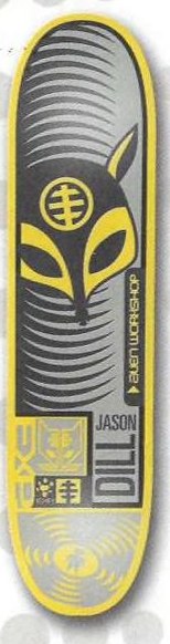 Alien Workshop Dill Ready Ranger 2 deck in the DNA Distribution Catalog 2000 Spring