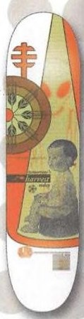 Alien Workshop Harvest deck in the DNA Distribution Catalog 2000 Spring