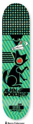 Alien Workshop Berra Colorsync deck in the DNA Distribution Catalog 2006 Spring