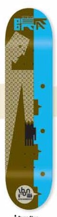 Alien Workshop Berra Shun deck in the DNA Distribution Catalog 2006 Spring