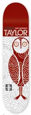 Alien Workshop Taylor Owl Woodcut deck in the DNA Distribution Catalog 2006 Spring