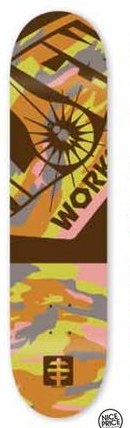 Alien Workshop OG Camo Color Blind deck in the DNA Distribution Catalog 2006 Spring