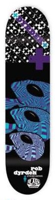 Alien Workshop Dyrdek Strobe deck in the DNA Distribution Catalog 2008 Fall