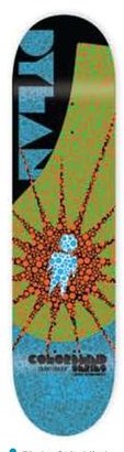 Alien Workshop Rieder Colorblind deck in the DNA Distribution Catalog 2008 Fall