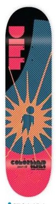 Alien Workshop Dill Colorblind deck in the DNA Distribution Catalog 2008 Fall