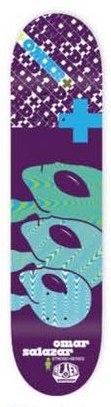 Alien Workshop Salazar Strobe deck in the DNA Distribution Catalog 2008 Fall