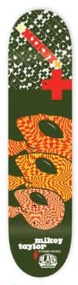 Alien Workshop Taylor Strobe deck in the DNA Distribution Catalog 2008 Fall