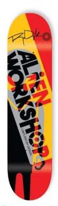 Alien Workshop Dyrdek Soldier Mini deck in the DNA Distribution Catalog 2008 Fall