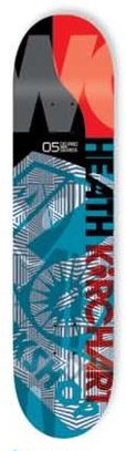 Alien Workshop Kirchart OG Logo deck in the DNA Distribution Catalog 2008 Fall