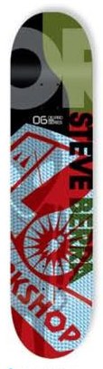 Alien Workshop Berra OG Logo deck in the DNA Distribution Catalog 2008 Fall
