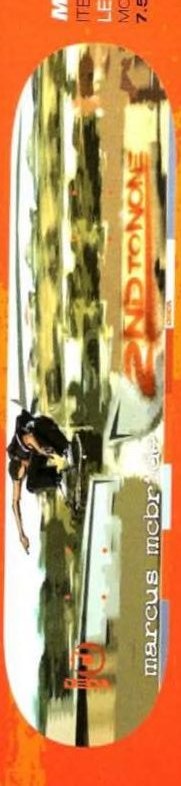 Deca McBride 2nd to None deck in the Dwindle Distribution 2002 Spring