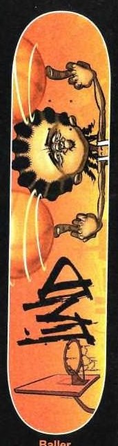 Blind Baller deck in the Dwindle Distribution 2002 Spring