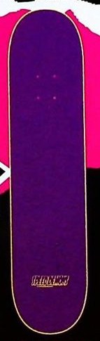 Speed Demons Mini Demon Sprayed Purple deck in the Dwindle 2006 Spring