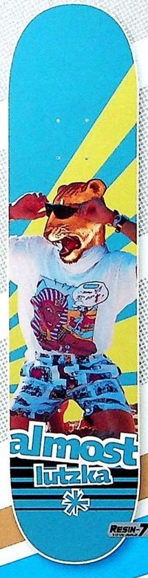 Almost Lutzka Rad Cat deck in the Dwindle 2006 Spring