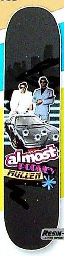 Almost Mullen Miami Vice deck in the Dwindle 2006 Spring