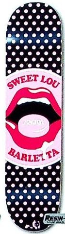Enjoi Barletta Sweet Lou Mid deck in the Dwindle 2006 Spring