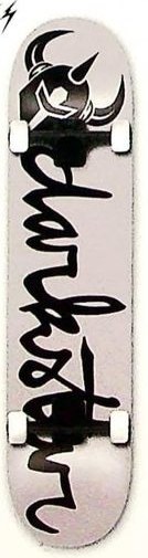Darkstar Cursive Complete deck in the Dwindle 2006 Spring