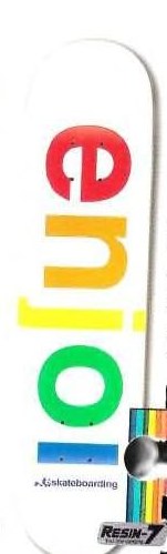Enjoi Spectrum deck in the Dwindle Distribution 2005 Fall