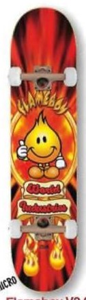 World Industries Flameboy V2.0 Micro deck in the Dwindle Distribution 2006 Fall Prebook