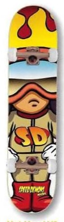 Speed Demons Hot Head V2 Micro deck in the Dwindle Distribution 2006 Fall Prebook
