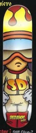 Speed Demons Character Hot Head v2 (Micro) deck in the Dwindle Distribution 2006 Fall