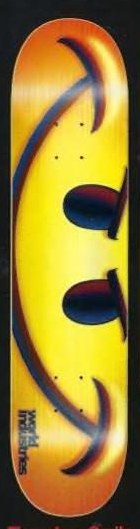 World Industries Flameboy Smile deck in the Dwindle Distribution 2006 Fall