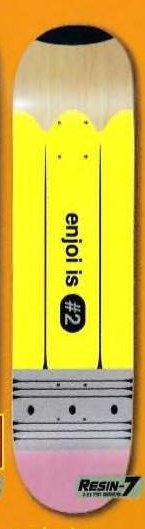 Enjoi Number Two (Mid) deck in the Dwindle Distribution 2006 Fall