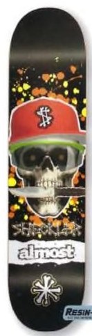 Almost Sheckler Old Skull deck in the Dwindle Distribution 2006 Fall