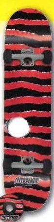 Speed Demons Red Stripe deck in the Dwindle Distribution 2006 Holiday Prebook