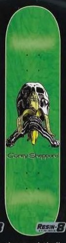 Blind Sheppard Skull and Banana deck in the Dwindle Distribution 2006 Summer Supplement