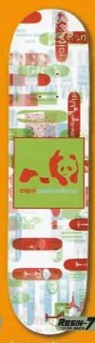 Enjoi Jason Adams Panda-monium deck in the Dwindle Distribution 2006 Summer Supplement